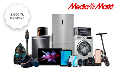 MediaMarkt.com.tr'de MaxiPuan Fırsatı!