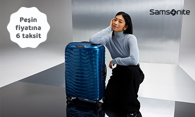 Samsonite’ta Peşin Fiyatına 6 Taksit Fırsatı!