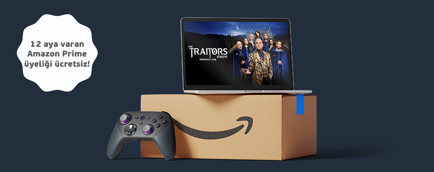 12 aya varan Amazon Prime Üyeliği!