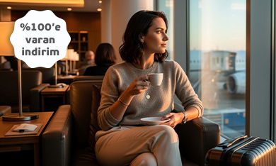 Maximiles'a özel Sabiha Gökçen Havalimanı Lounge Hizmetinde %100’e varan İndirim Ayrıcalığı!