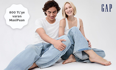 Maximiles'ınızdan Gap'de 800 TL'ye varan MaxiPuan!