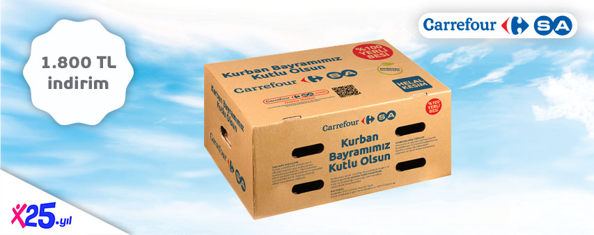 CarrefourSA’dan Kurban Alışverişlerine 1.800 TL İndirim!