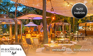 Maximiles Black'inize Özel Swissotel Chalet Garden Etkinliklerinde %20 İndirim Ayrıcalığı!