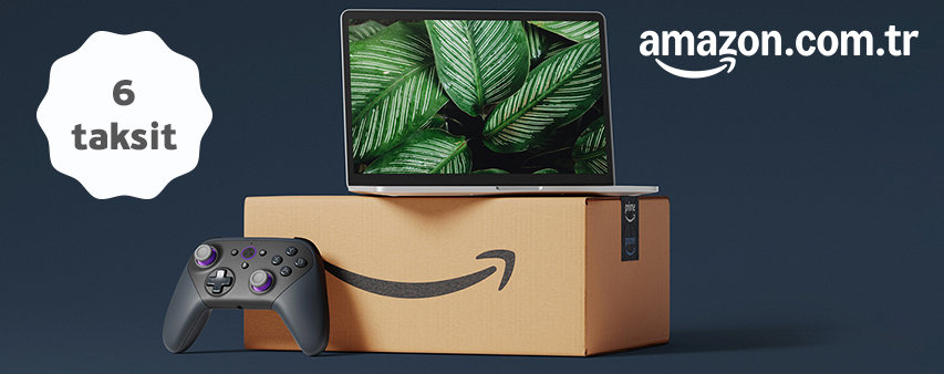 Amazon.com.tr'de 6 Taksit Fırsatı!