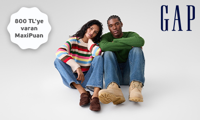 Gap'de 800 TL'ye varan MaxiPuan!