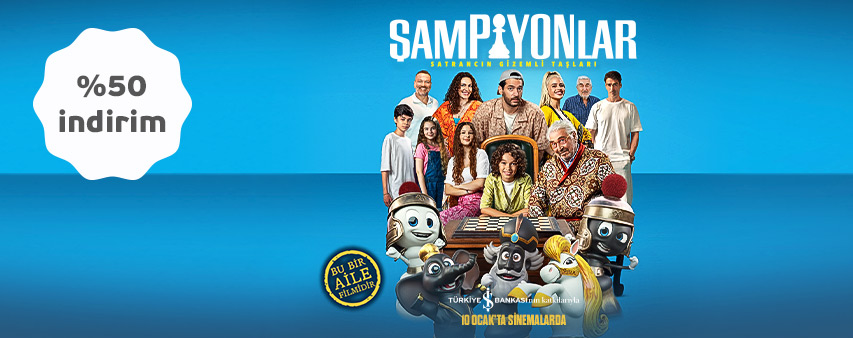 İş Bankası Kartlarınız ile “Şampiyonlar – Satrancın Gizemli Taşları” Filmine İndirim Fırsatı