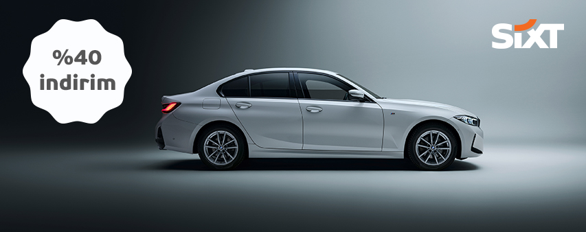 Sixt Rent a Car Araç Kiralamada %40 İndirim Fırsatı!