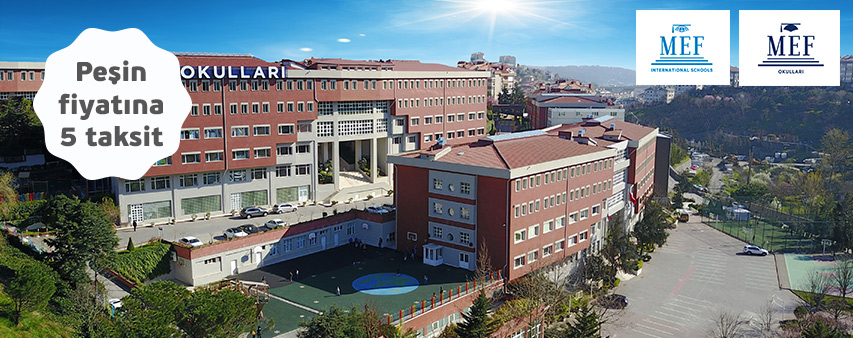 MEF Okulları'nda peşin fiyatına 5 taksit görseli