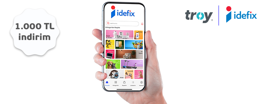 İş Bankası TROY Kart Sahiplerine İdefix’te 1.000 TL’ye Varan İndirim!