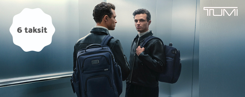 Tumi'de Peşin Fiyatına 6 Taksit Fırsatı!