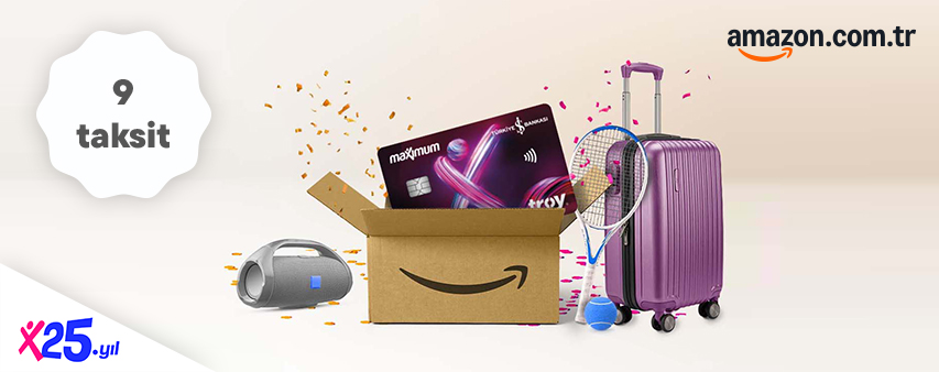 Amazon.com.tr'de Peşin Fiyatına 9 Taksit Fırsatı!