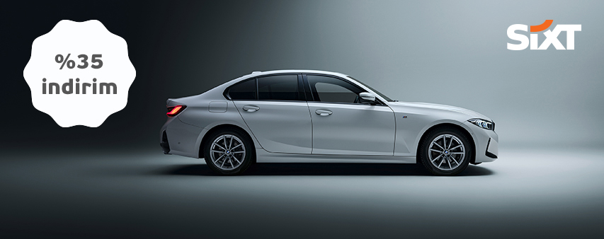 Sixt Rent a Car Araç Kiralamada %35 İndirim Fırsatı!