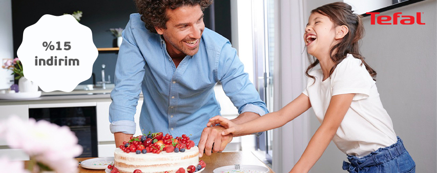 tefal.com.tr ve Tefal uygulamasında seçili ürünlerde 15% indirim!