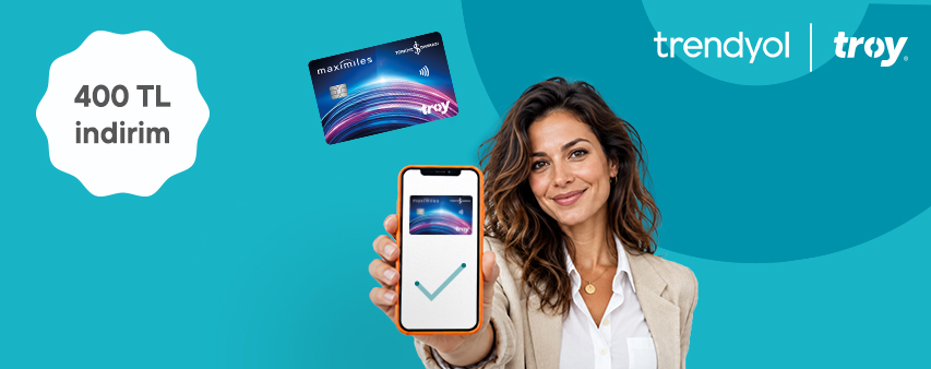 İş Bankası TROY kartını Trendyol’a kaydedenlere 400 TL indirim fırsatı!