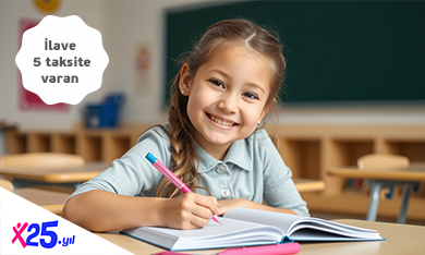 Eğitim Ödemelerinize İlave 5 Aya Varan Taksit Fırsatı!