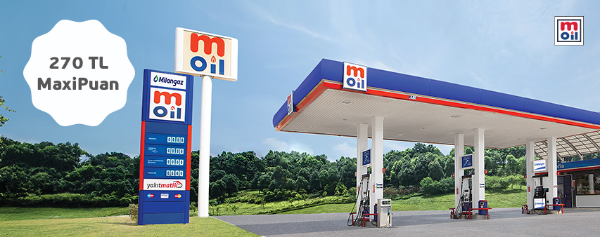 M Oil'de 270 TL MaxiPuan Fırsatı!