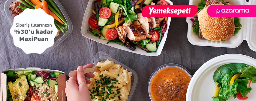 yemek sepeti, %30 maxipuan kampanyası