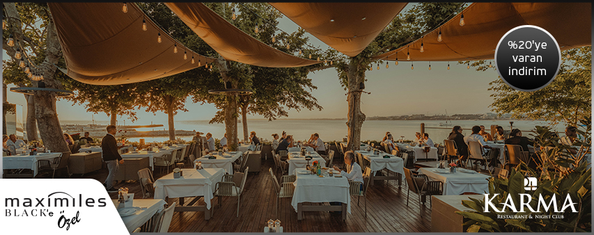 Maximiles Black’inize Karma Side Restaurant’ta İndirim Ayrıcalığı!