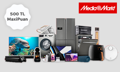  MediaMarkt.com.tr'de MaxiPuan Fırsatı!