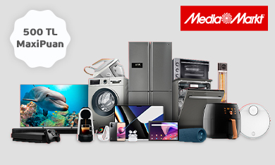  MediaMarkt.com.tr'de MaxiPuan Fırsatı!