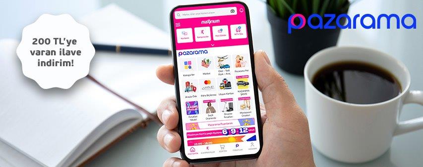 Size Özel! Pazarama Online Alışveriş’teki İlk Siparişinize 200 TL'ye Varan İndirim Fırsatı!