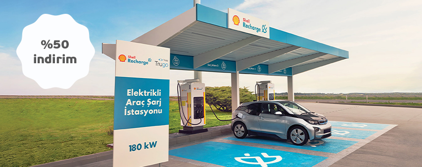 Shell Recharge Noktalarında %50 İndirim Fırsatı