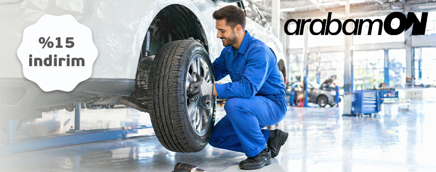 ArabamON'da Lastik Değişimi ve Lastik Oteli Hizmetinde %15 İndirim Fırsatı