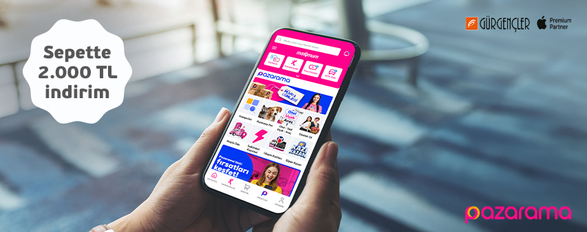 Maximiles Kart'ınız ile Pazarama Gürgençler Mağazası'nda 2.000 TL Sepette İndirim Fırsatı!