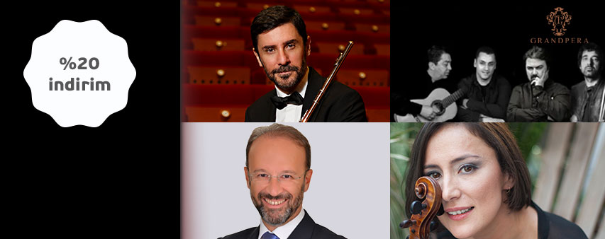 Grand Pera Konserlerinde %20 İndirim Fırsatı!