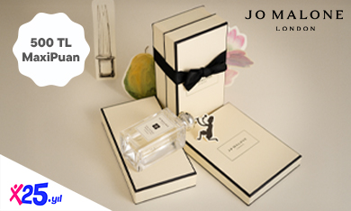 Jo Malone London'da 500 TL MaxiPuan!