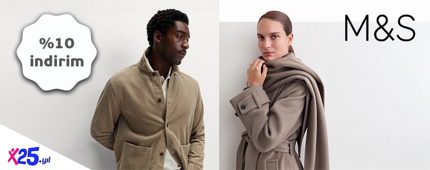 Marks and Spencer'da %10 indirim!