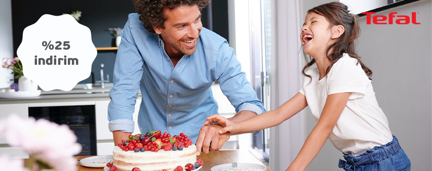 tefal.com.tr ve Tefal uygulamasında seçili ürünlerde 25% indirim!