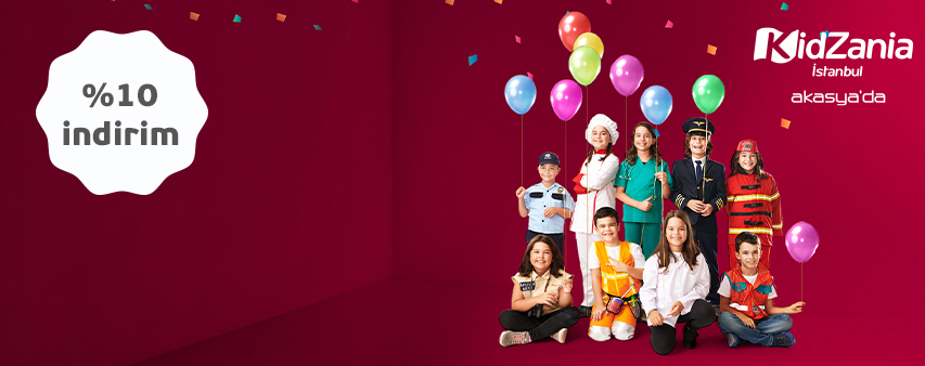KidZania’ da Doğum Günü Paketlerinde Maximiles'ınıza %10 indirim Fırsatı!