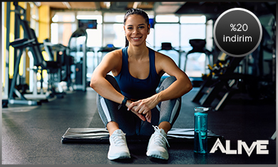Alive Sports Area’da %20 İndirim Ayrıcalığı!