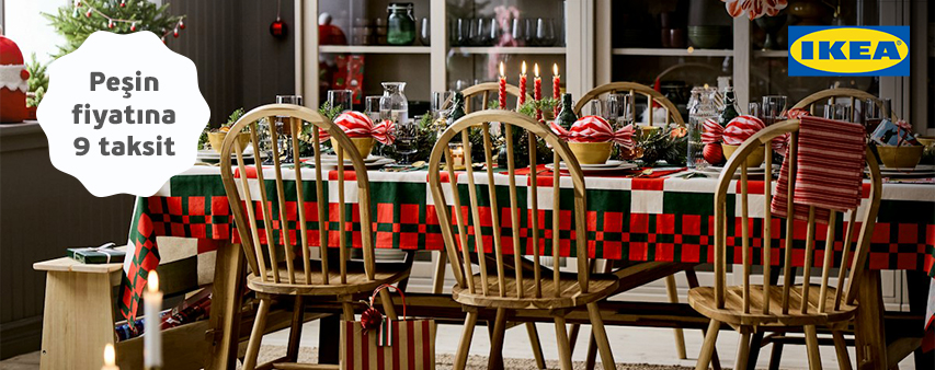 Maximiles Kart'a özel IKEA'da peşin fiyatına 9 taksit fırsatı!
