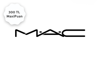 M.A.C Cosmetics Mağazalarında 300 TL MaxiPuan!