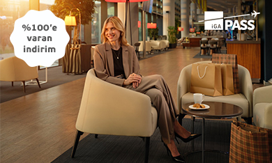 Maximiles’a Özel İstanbul Havalimanı İGA Lounge’larında %100’e varan İndirimli Giriş Ayrıcalığı!