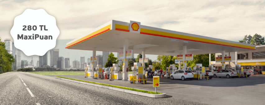 Shell İstasyonlarında 280 TL MaxiPuan Fırsatı!