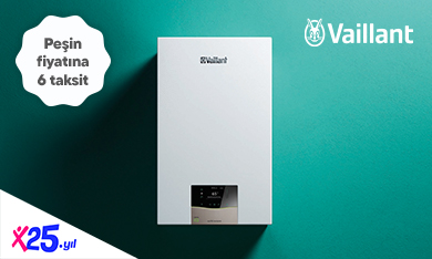Vaillant'ta Peşin Fiyatına 6 Taksit!