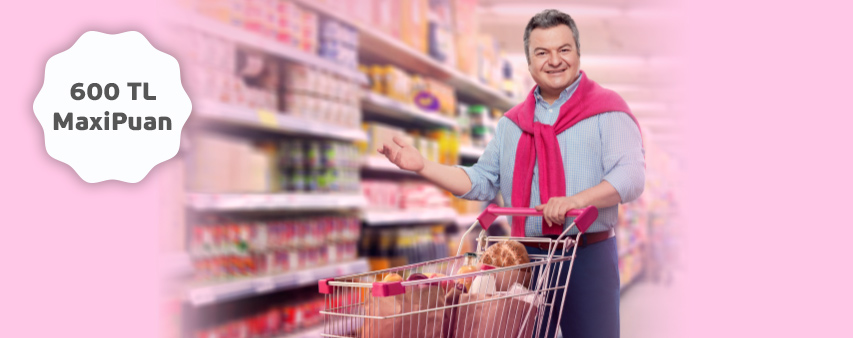 Ramazan Market alışverişlerinize 600 TL MaxiPuan