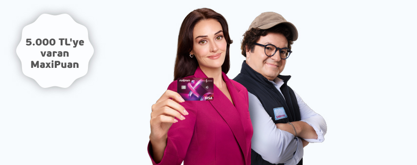 E-Ticaret Harcamanıza 5.000 TL'ye Varan MaxiPuan!