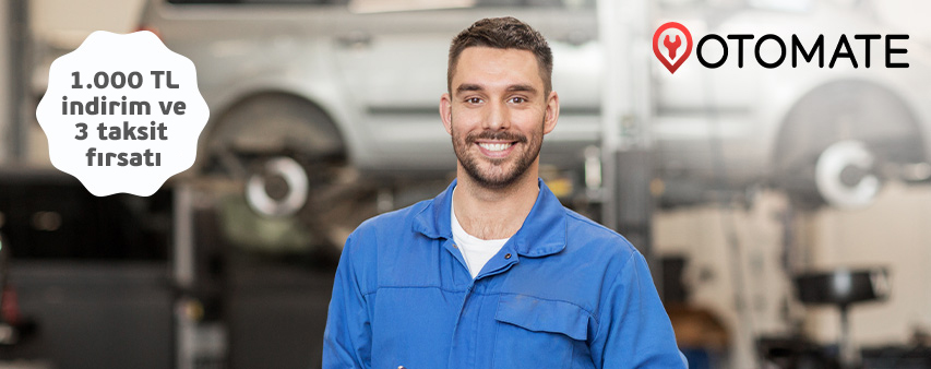 Otomate.app'te 1.000 TL İndirim ve Peşin Fiyatına 3 Taksit Fırsatı!