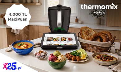 Thermomix alışverişinize 4.000 TL MaxiPuan!