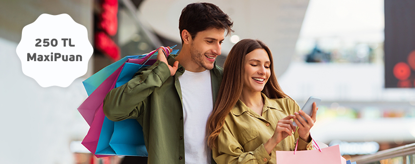  Son Moda Giyim ve Kozmetik 250 TL  MaxiPuan Kampanyası!