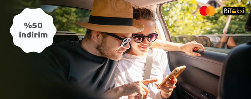 İş Bankası Mastercard® Sahiplerine Özel BiTaksi’de %50 İndirim Fırsatı!