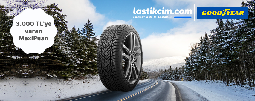 Lastikcim.com'da Goodyear Lastik Alışverişinize 3.000 TL MaxiPuan Fırsatı!