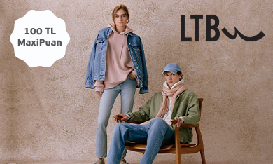 Maximiles'ınızdan LTB Jeans’de 100 TL MaxiPuan Kampanyası!