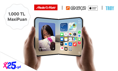 Apple iPhone Alışverişlerinize 1.000 TL MaxiPuan!