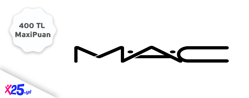 M.A.C Cosmetics Mağazalarında 400 TL MaxiPuan!