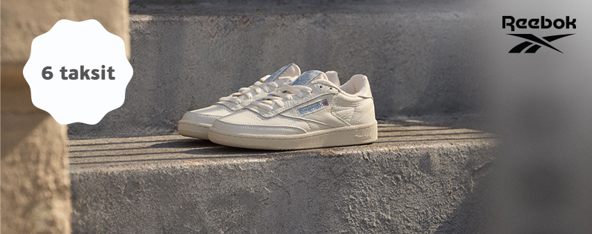 Reebok'ta Peşin Fiyatına 6 Taksit Fırsatı!